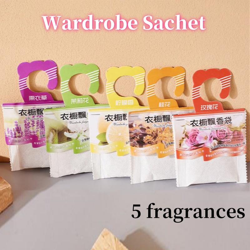 Home Fragrance Incense - 5 шт., ароматические пакетики для гардероба,