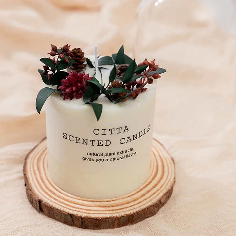 Home Fragrance No 4 - Ароматизированная соевая Свеча серии Forest с