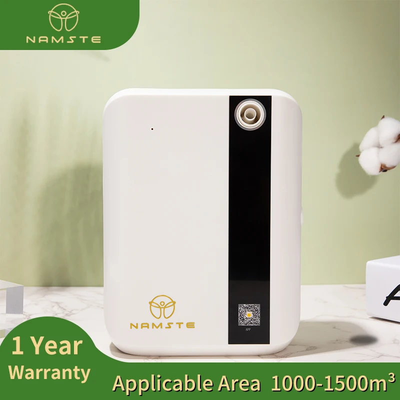 Home Fragrance Janzen - Аромадиффузор NAMSTE 1500м³ с Bluetooth, емкость