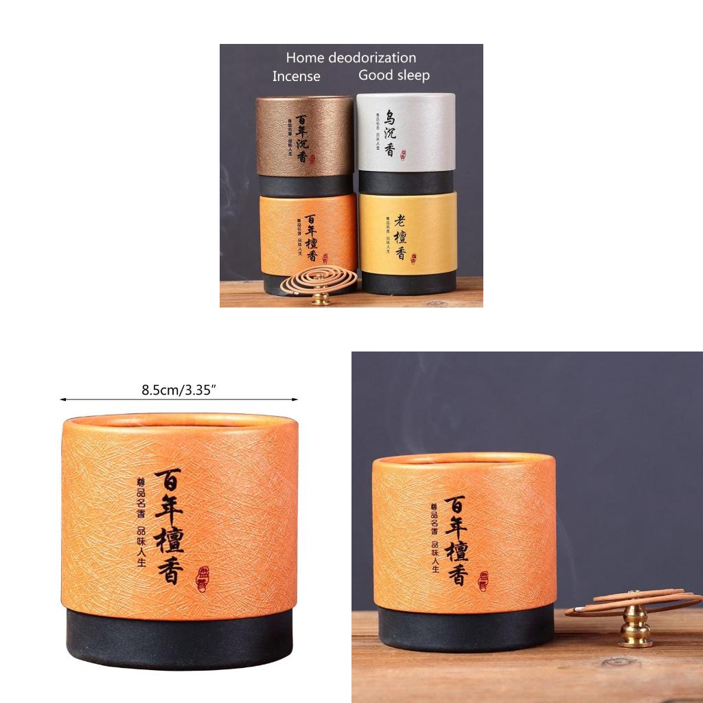 Home Fragrance No 4 - 48 шт./кор., катушки из натурального сандалового