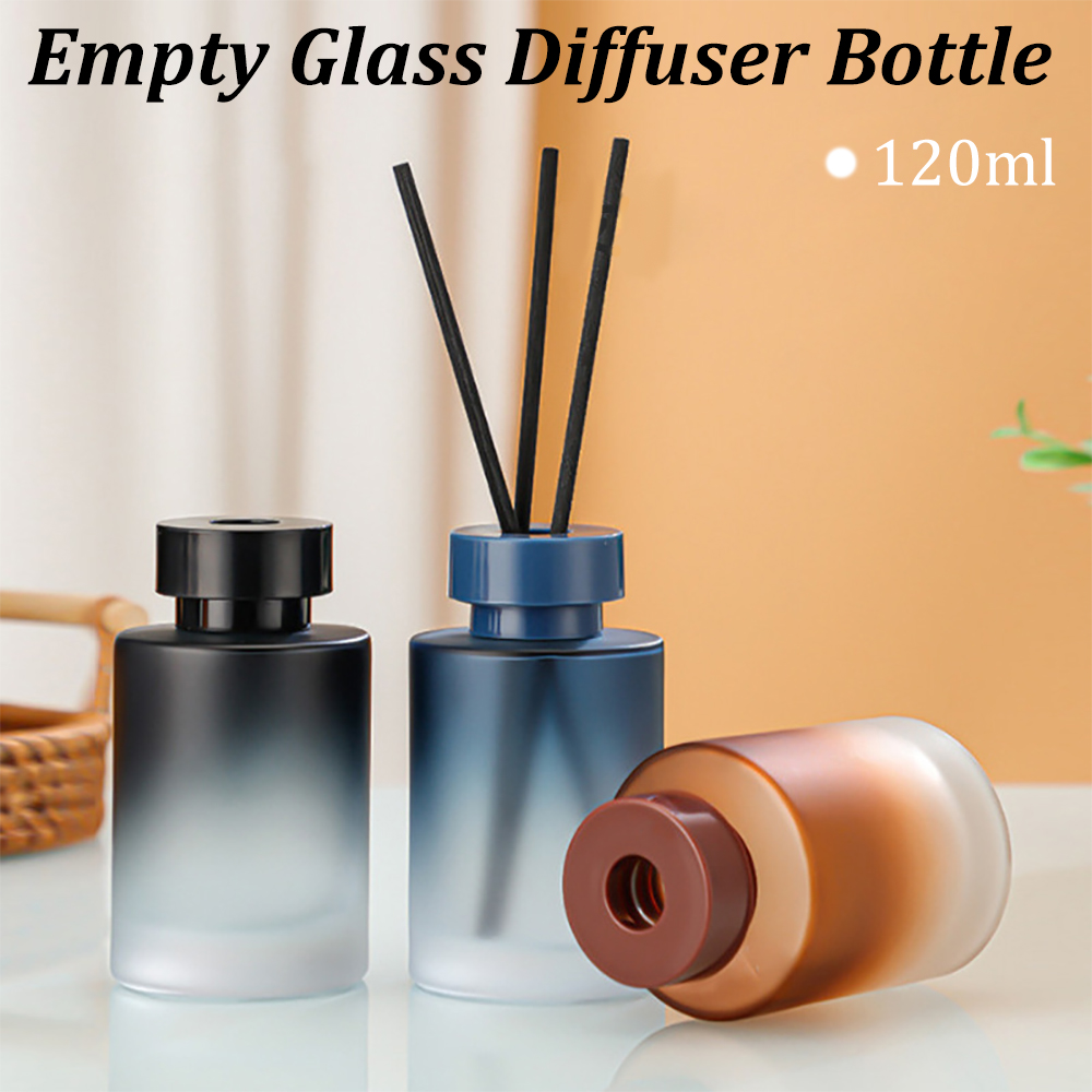 Home Fragrance Jar - 120 мл пустой стеклянный диффузор, многоразовые