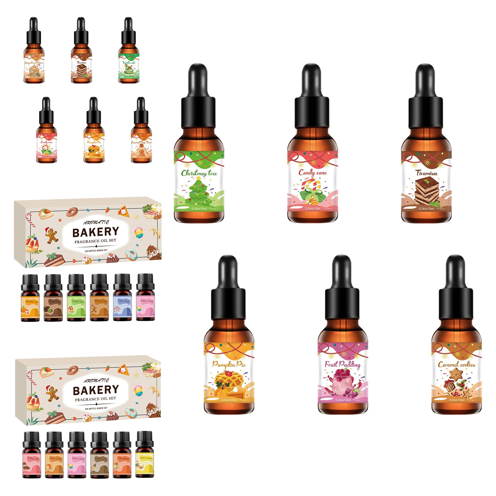 Рождественское ароматическое м – обзор и цена Fragrance Oil Set