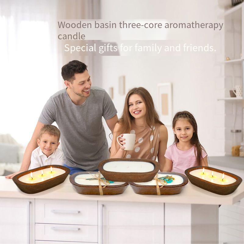 Деревянный фитиль, свеча из со – обзор и цена Home Fragrance Large